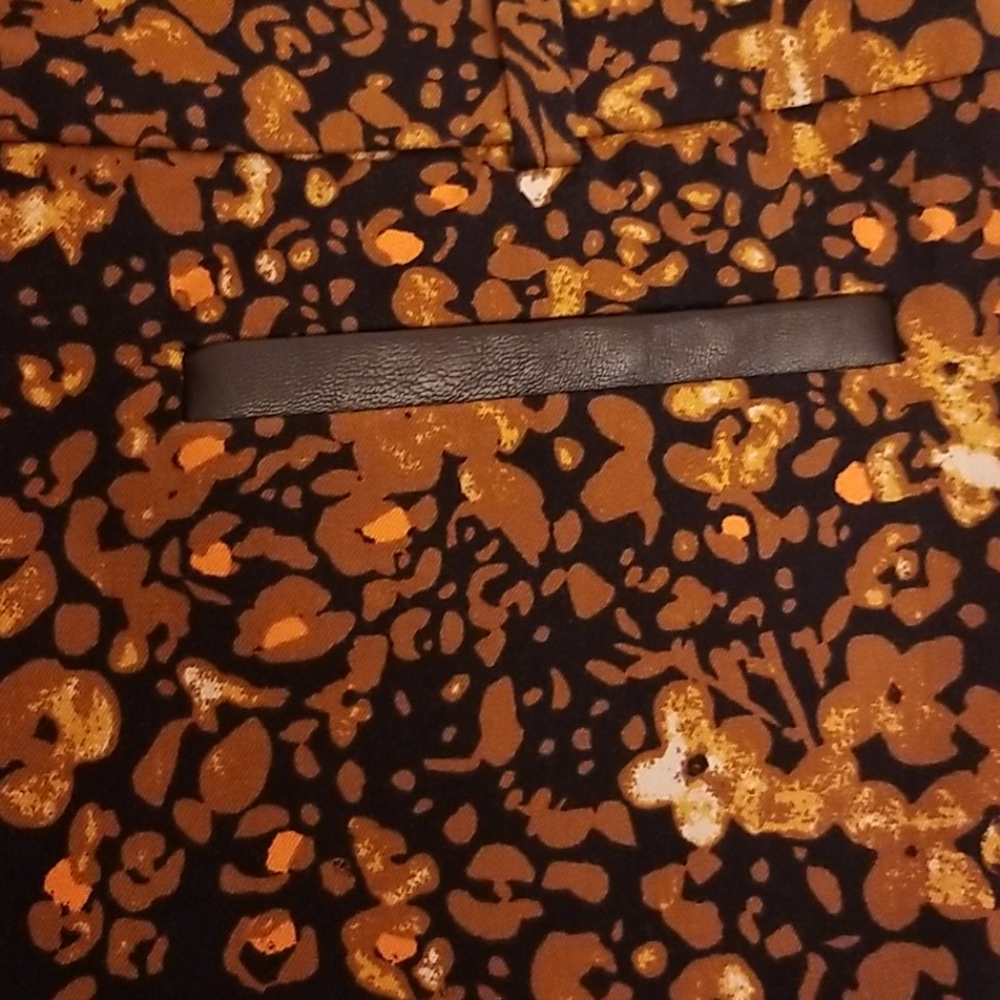 ANTHROPOLIGE floral skinny pants - Picture 2 of 9